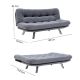 ATELIER DEL SOFA Sofa trosed Misa small, patchwork - 859FTN2804