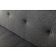 ATELIER DEL SOFA Sofa trosed Zola, tamnosiva - 859FTN2817