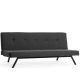 ATELIER DEL SOFA Sofa trosed Zola, tamnosiva - 859FTN2817