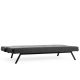 ATELIER DEL SOFA Sofa trosed Zola, tamnosiva - 859FTN2817