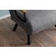 ATELIER DEL SOFA Fotelja na razvlačenje Sando Single, svetlosiva - 859FTN2819