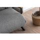 ATELIER DEL SOFA Fotelja na razvlačenje Sando Single, svetlosiva - 859FTN2819