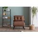 ATELIER DEL SOFA Fotelja na razvlačenje Sando Single, svetlobraon - 859FTN2822