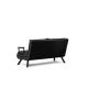 ATELIER DEL SOFA Sofa na razvlačenje Sando, tamnosiva - 859FTN2824