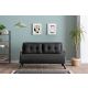 ATELIER DEL SOFA Sofa na razvlačenje Sando, tamnosiva - 859FTN2824