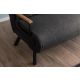 ATELIER DEL SOFA Sofa na razvlačenje Sando, tamnosiva - 859FTN2824