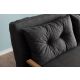ATELIER DEL SOFA Sofa na razvlačenje Sando, tamnosiva - 859FTN2824