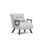 ATELIER DEL SOFA Fotelja na razvlačenje Sando single, siva - 859FTN2835