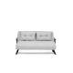 ATELIER DEL SOFA Sofa na razvlačenje Sando 2-Seater, siva - 859FTN2837