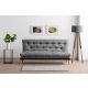 ATELIER DEL SOFA Trosed Saki, svetlo siva - 859FTN2847