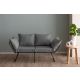 ATELIER DEL SOFA Dvosed Viper, svetlo siva - 859FTN2857