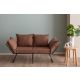 ATELIER DEL SOFA Dvosed Viper, braon - 859FTN2860