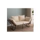 ATELIER DEL SOFA Dvosed Viper, svetlo krem - 859FTN2864