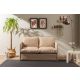 ATELIER DEL SOFA Dvosed Saga, bež - 859FTN2877