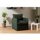ATELIER DEL SOFA Fotelja na razvlačenje Saga Single, zelena - 859FTN2883