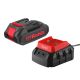 RONIX Akumulatorski mini kompresor sa lampom (1x2Ah) 8605 CB 20V/10.35bar - 8605RX