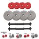 Iron Sport set 20kg / diskovi - tegovi 8 kom. i 2 šipke - T20KS20