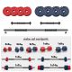 Iron Sport set 14kg / diskovi - tegovi 8 kom. i 2+1 šipke - T14KS21