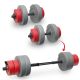 Iron Sport set 20kg / diskovi - tegovi 8 kom. i 2+1 šipke - T20KS21