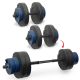 Iron Sport set 28kg / diskovi - tegovi 8 kom. i 2+1 šipke - T28KS21