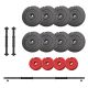 Iron Sport set 46kg / diskovi - tegovi 12 kom. i 2+1 šipke - T46KS21