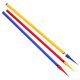 Iron Sport Slalom štapovi od 100cm sa šiljkom (kočićem) set od 10 štapova - STASI04
