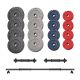Iron Sport set Tegovi 48kg i 2+1 šipka - KOMS048