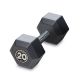 Iron Sport Plastični HEX Teg - Bučica 20kg sa čeličnim ojačanjem sredine - HEXT020