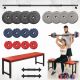 Iron Sport set Klupa i Tegovi set 48kg i 2+1 šipke - KOMS48H