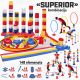 Iron Sport koordinaciona kombinacija SUPERIOR podesivi čunjevi podesive prepone  provlačilice hula hop - KKSUP06