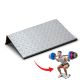 Rampa za čučanj - dupla Iron Sport širine 50cm - brodski lim i gumena zaštita - RAZCU01