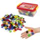 Kocke za decu MINI PUZZLE u kutiji set od 350 kom - mini puzzla dimenzija 2.5cm x 2.5cm - KOMP350