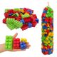 Kocke za decu KOCKE DEČIJE OSNOVNE set 300 kom. Džak - 4 vrste kocki u setu - širine kocki 4.5cm - KOCO300