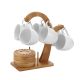 FG HAUS Set šolja na stalku 7/1 BR2411 - BR2411