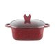 FG HAUS Keramička nelepljiva šerpa 24cm BR139 - BR139