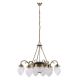 Rabalux Luster Annabella E14 6x MAX 40 + E27 2x MAX 60W bronzana (8636) - 8636-1