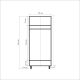HANAH HOME Ormar Stil 727 - 863SPH4205