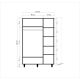 HANAH HOME Ormar Mode 220 - 863SPH4212
