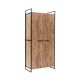 HANAH HOME Ormar Dynamic 07, braon/crna - 863SPH5409