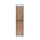 HANAH HOME Ormar Dynamic 07, braon/crna - 863SPH5409