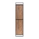 HANAH HOME Ormar Dynamic 08, braon/crna - 863SPH5410