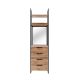HANAH HOME Ormar Dynamic 09, braon/crna - 863SPH5411