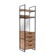 HANAH HOME Ormar Dynamic 09, braon/crna - 863SPH5411