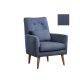 ATELIER DEL SOFA Fotelja Zeni Berjer, tamnoplava - 867UNQ1003