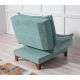 ATELIER DEL SOFA Fotelja Kelebek Berjer, zelena - 867UNQ1031