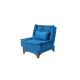 ATELIER DEL SOFA Fotelja Kelebek Berjer, tamnoplava - 867UNQ1034