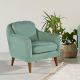 ATELIER DEL SOFA Fotelja Soli Berjer, zelena - 867UNQ1047