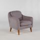 ATELIER DEL SOFA Fotelja Soli Berjer, siva - 867UNQ1048