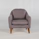ATELIER DEL SOFA Fotelja Soli Berjer, siva - 867UNQ1048