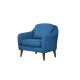 ATELIER DEL SOFA Fotelja Soli Berjer, tamnoplava - 867UNQ1050